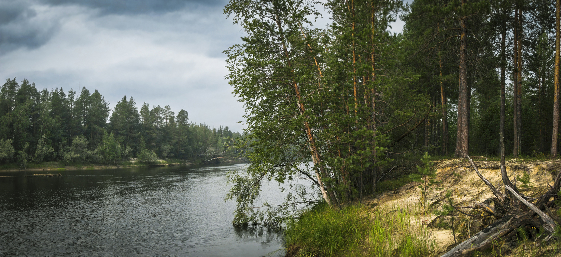 Краса угрюмая природы...
