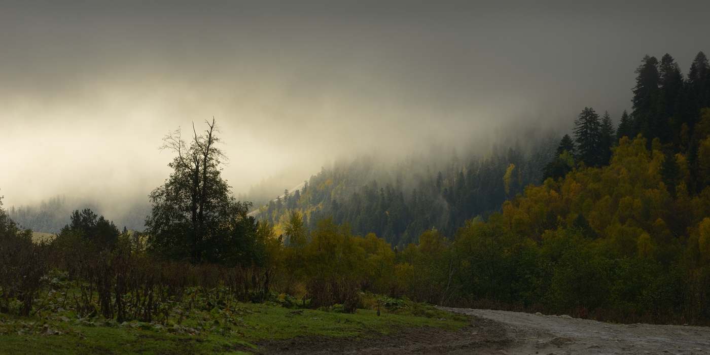 Рассвет в горах