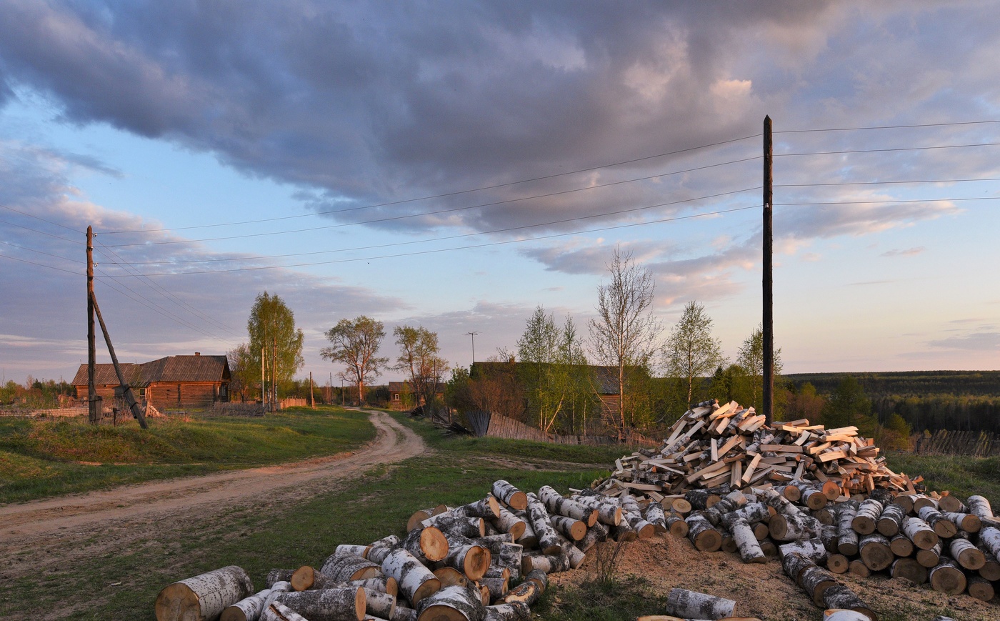 Вечерело ...