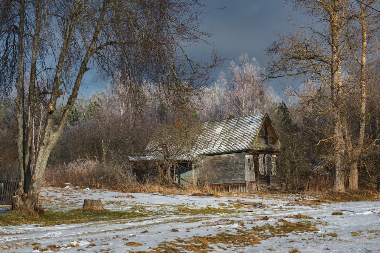Заброшенный дом.
