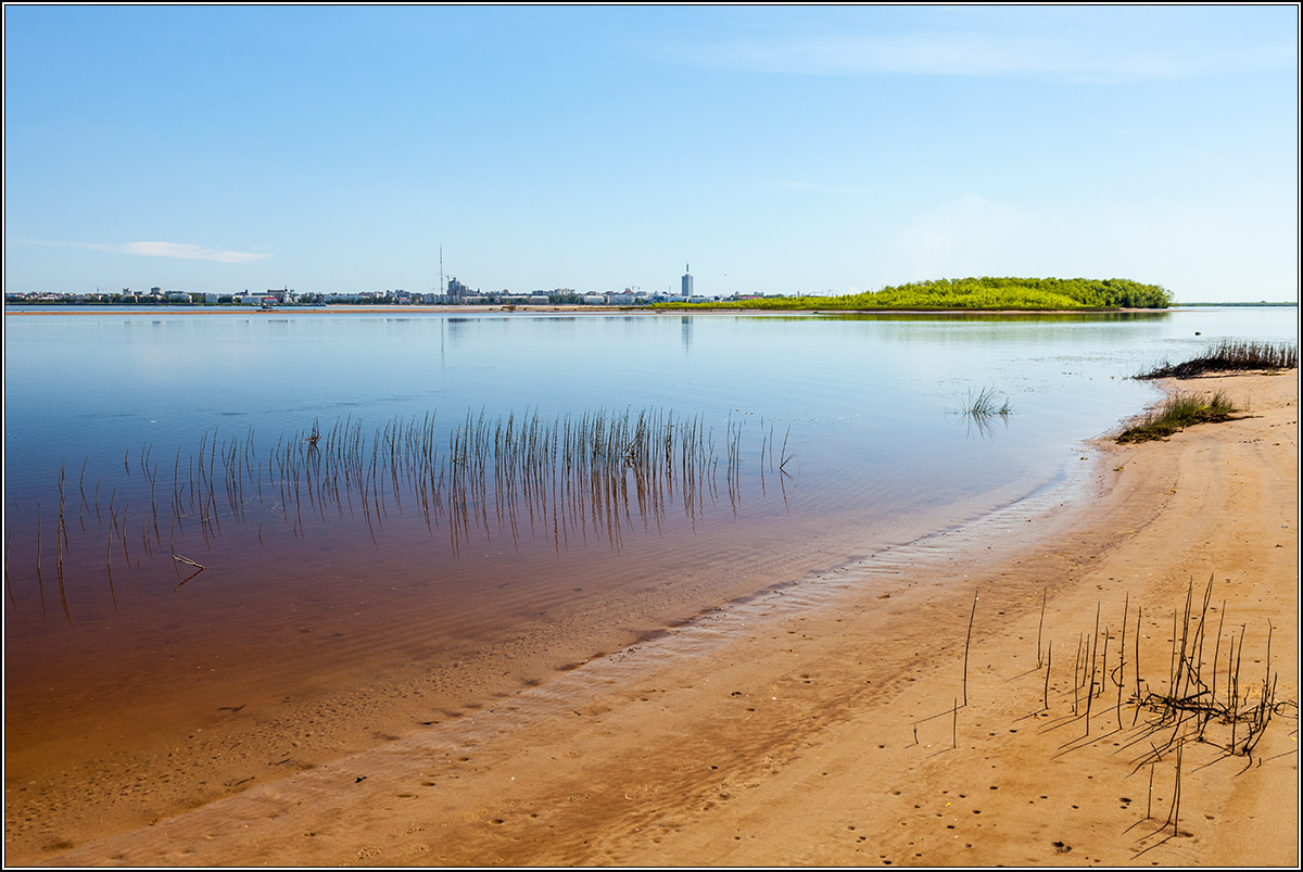 Июнь. Архангельск вдалеке.