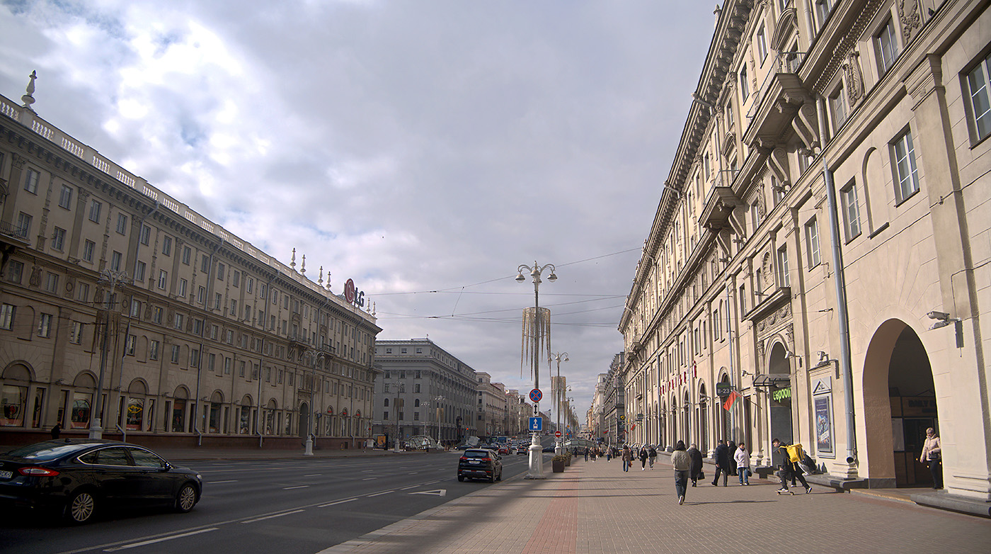 Проспект Независимости. Минск.