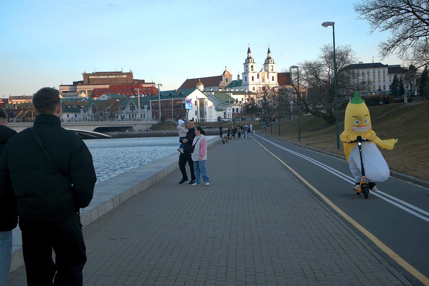 Субботний вечер. Минск.