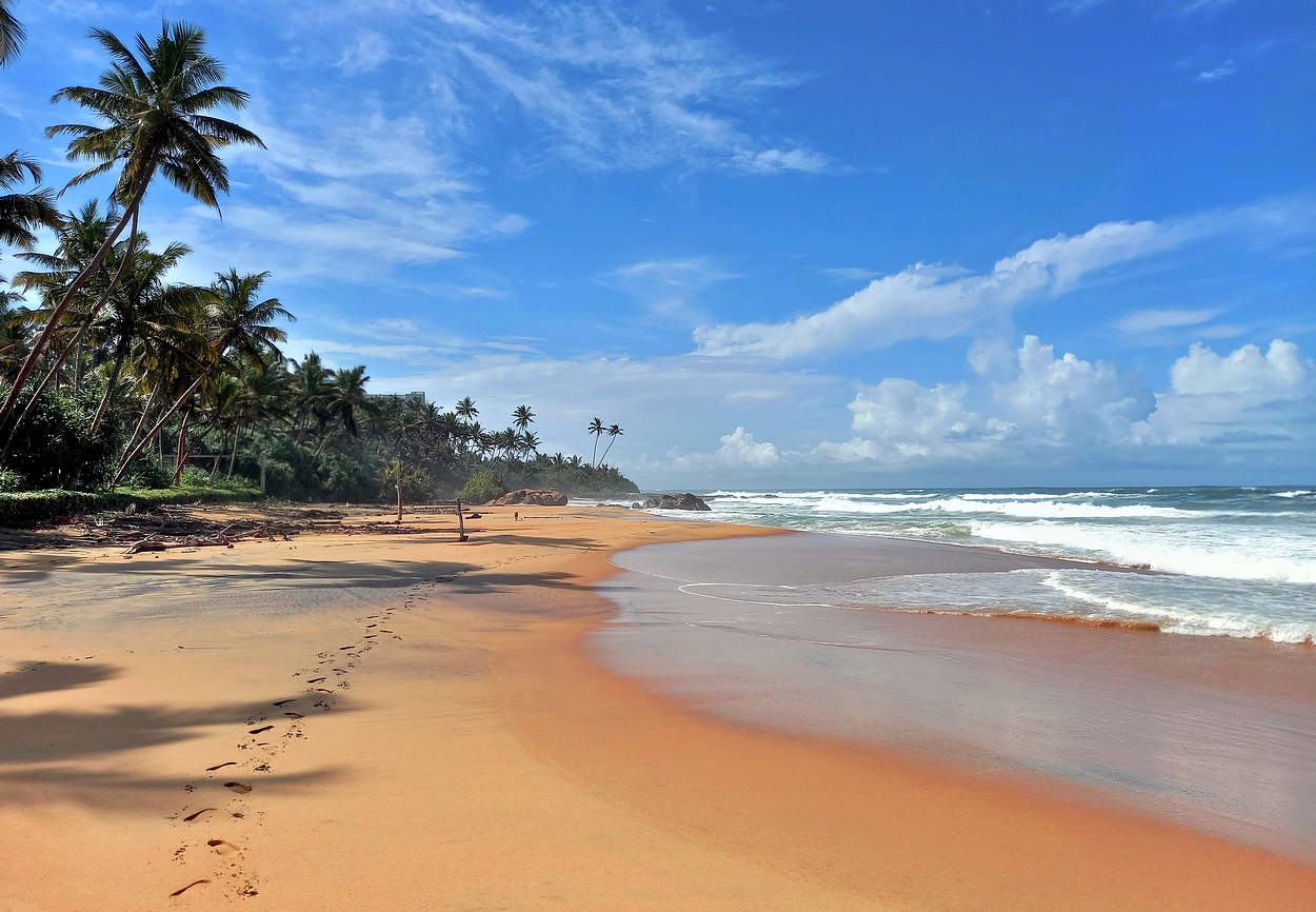 Следы на песке