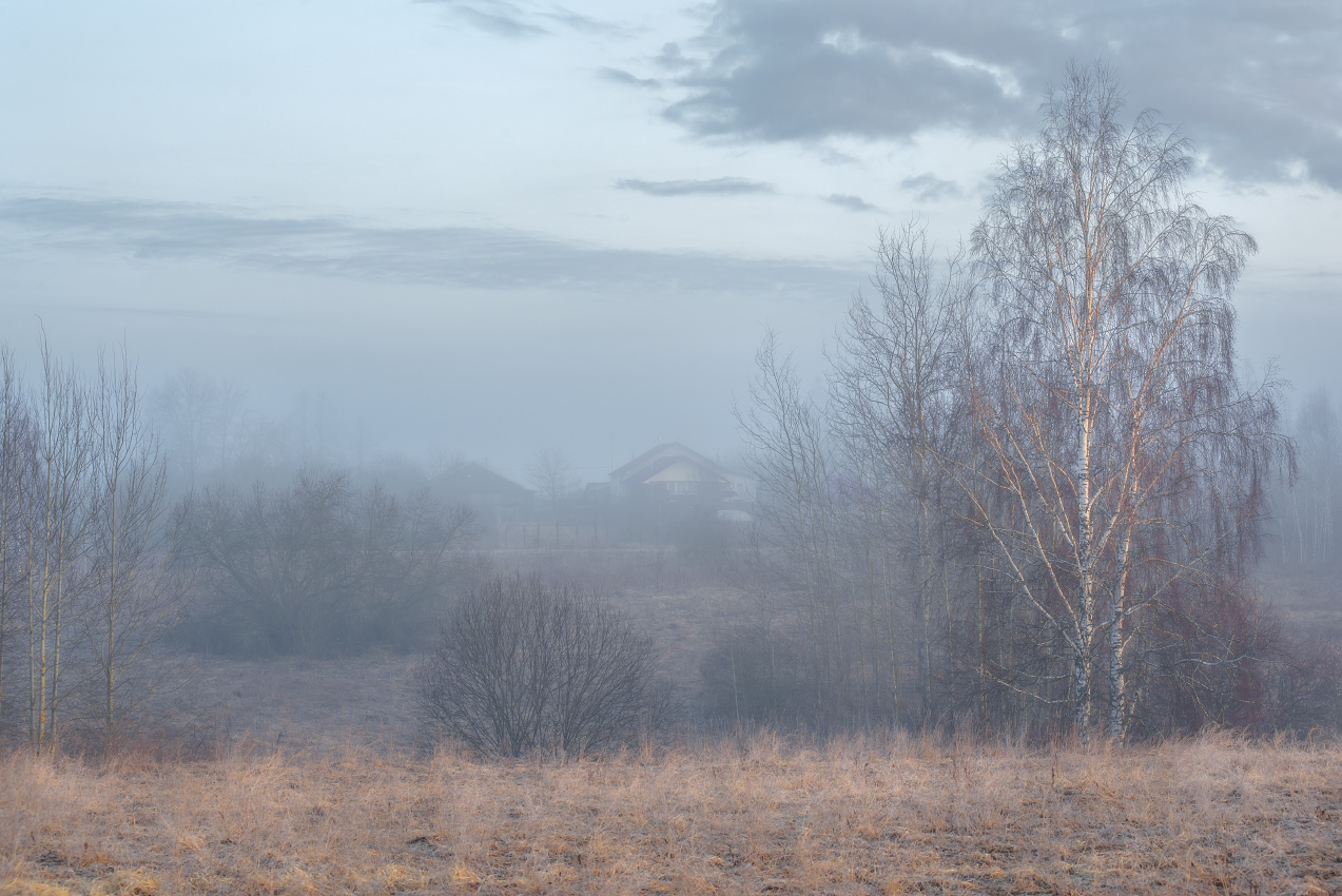 Акварельное утро.