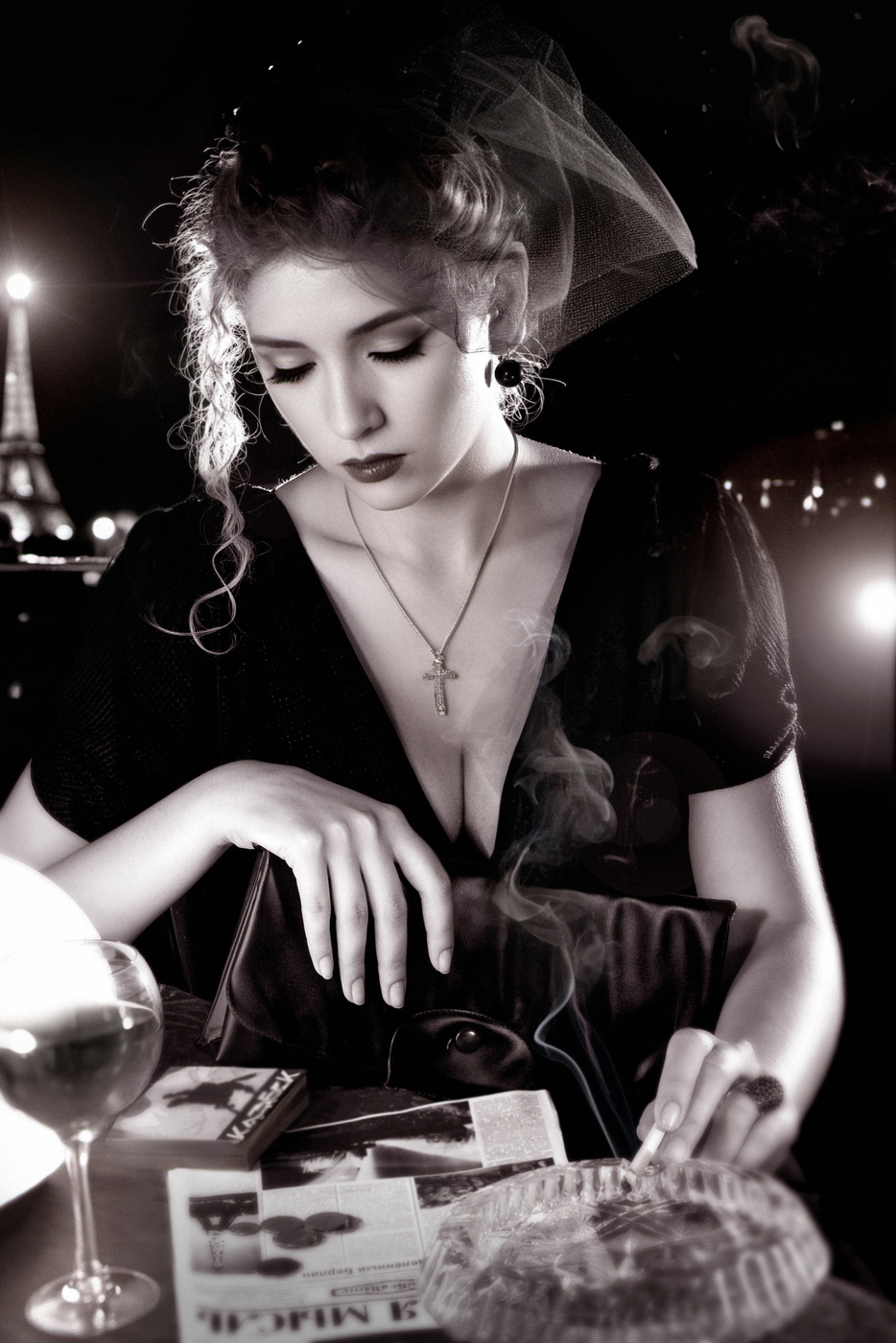 Paris. La Cantine Russe. 1934.