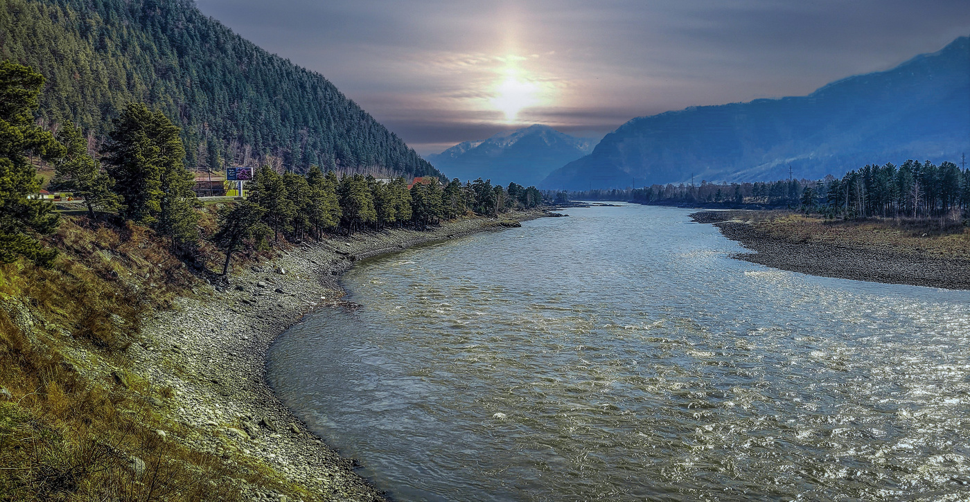 Горный Алтай-р. Катунь.