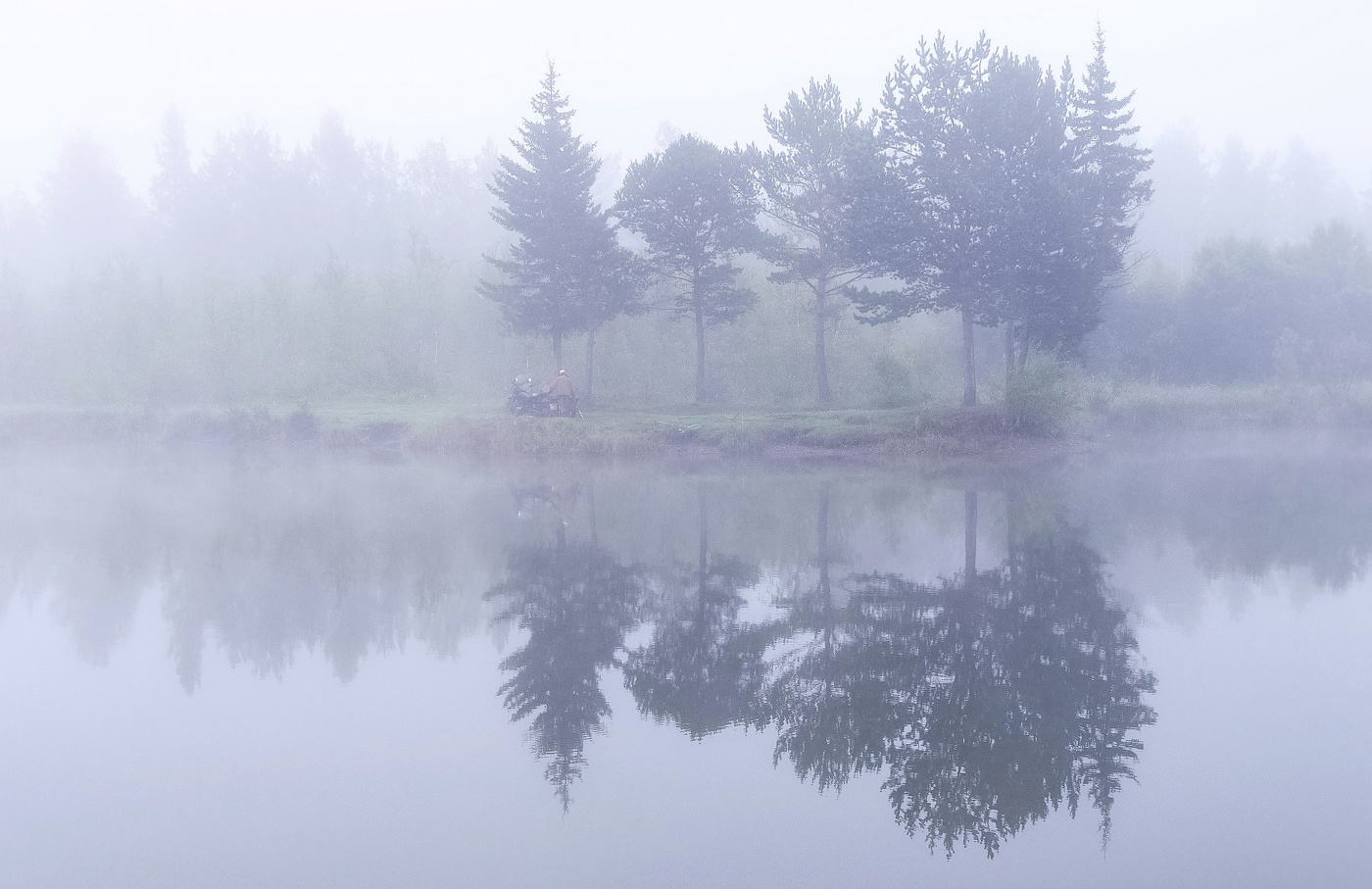 Утро рыбака