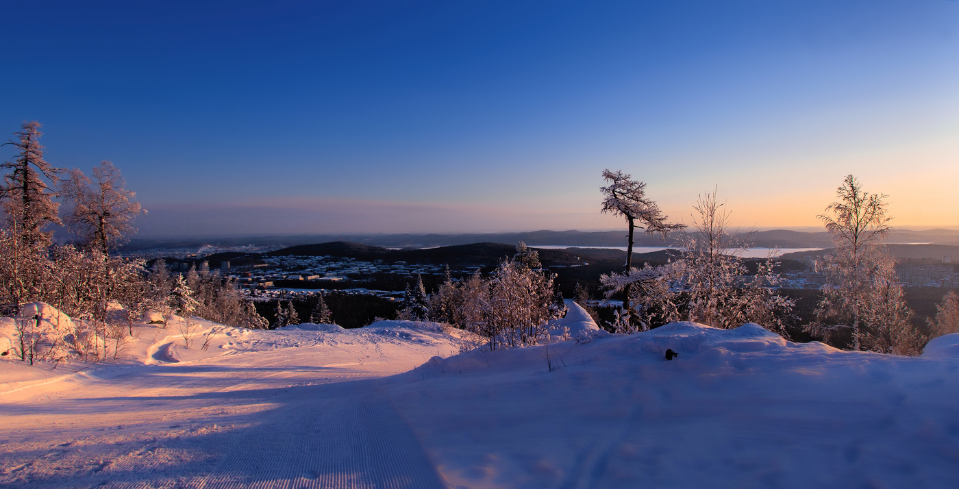 Вечерний вид