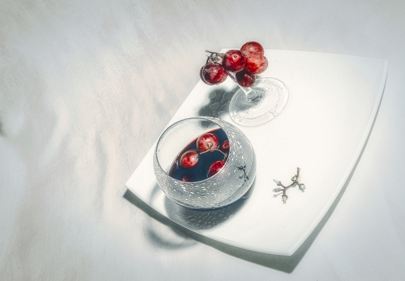 Красное вино.