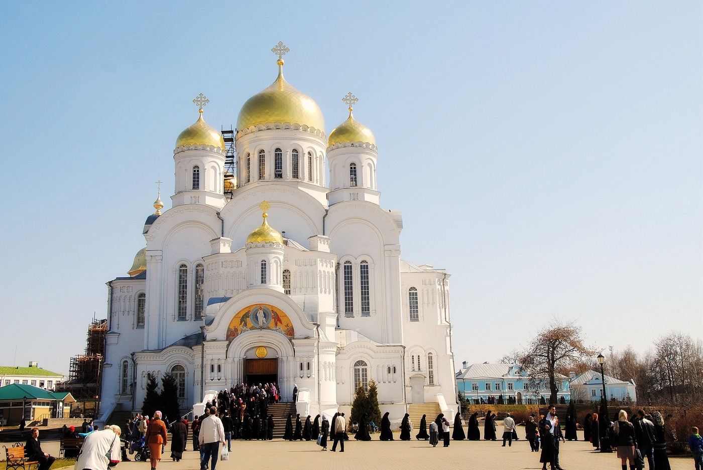 В Дивеево на Пасху