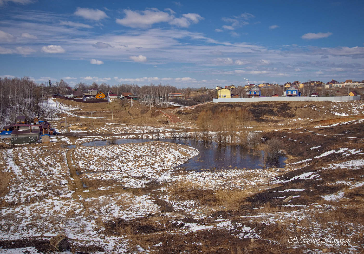 "Пёстрый апрель. Солнечный день"©