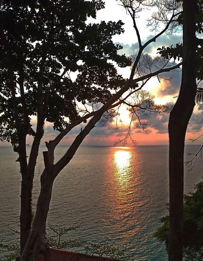 Тропический закат