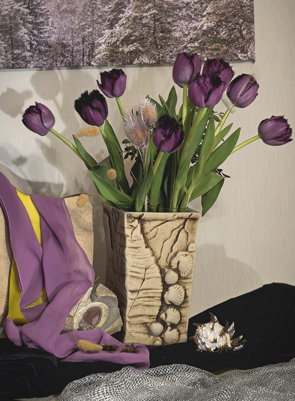 В лиловых тонах