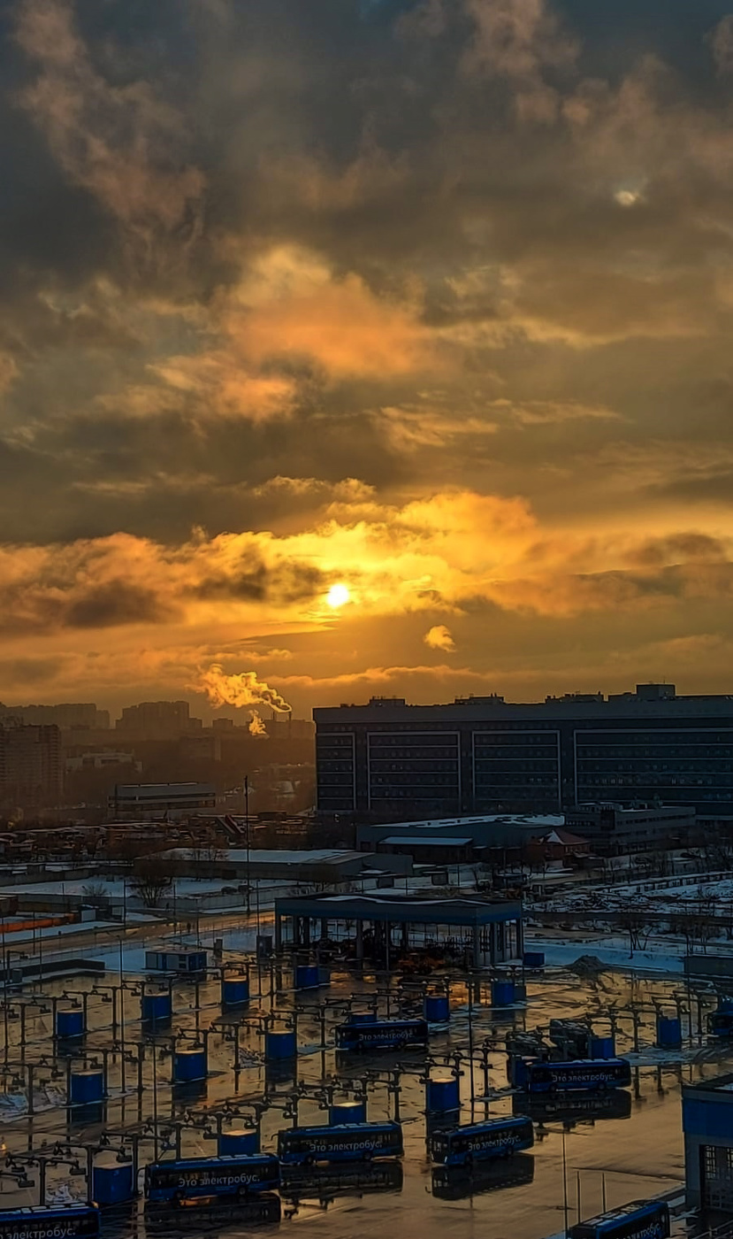 Апрельский вечер.