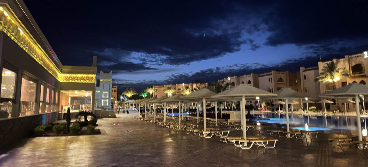 ночное курортное затишье