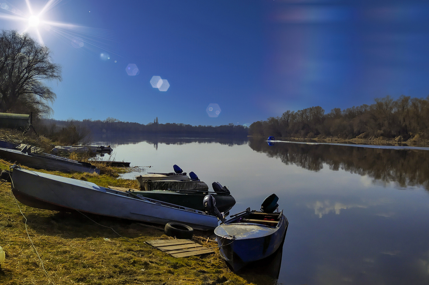 Дон в апреле.