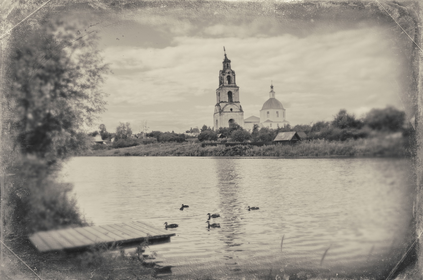 Пруд под старину