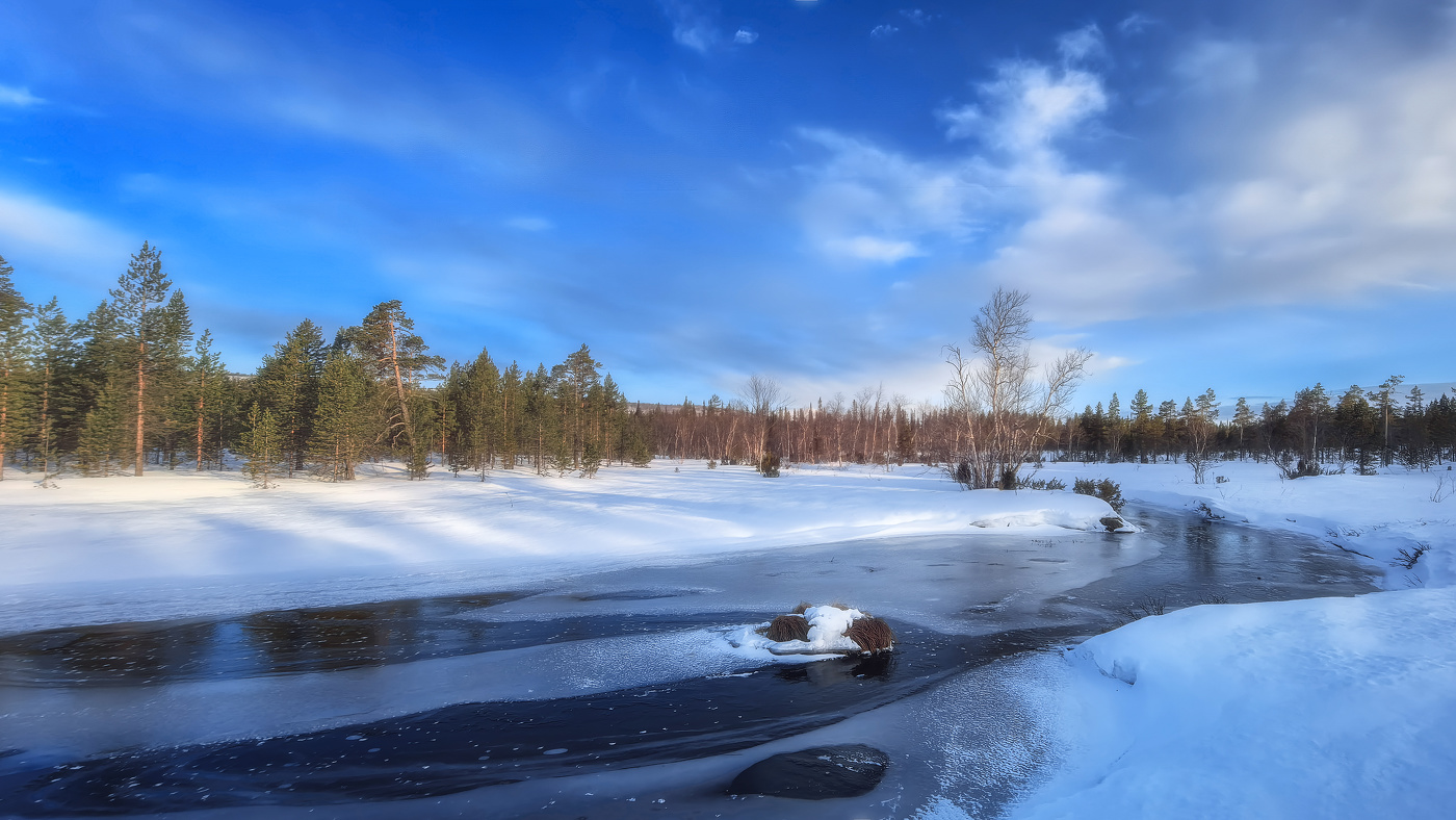 Апрельская синева