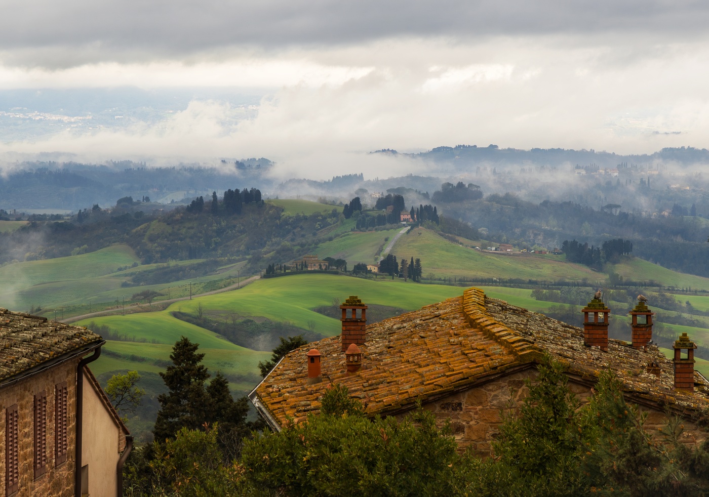 Туманный день