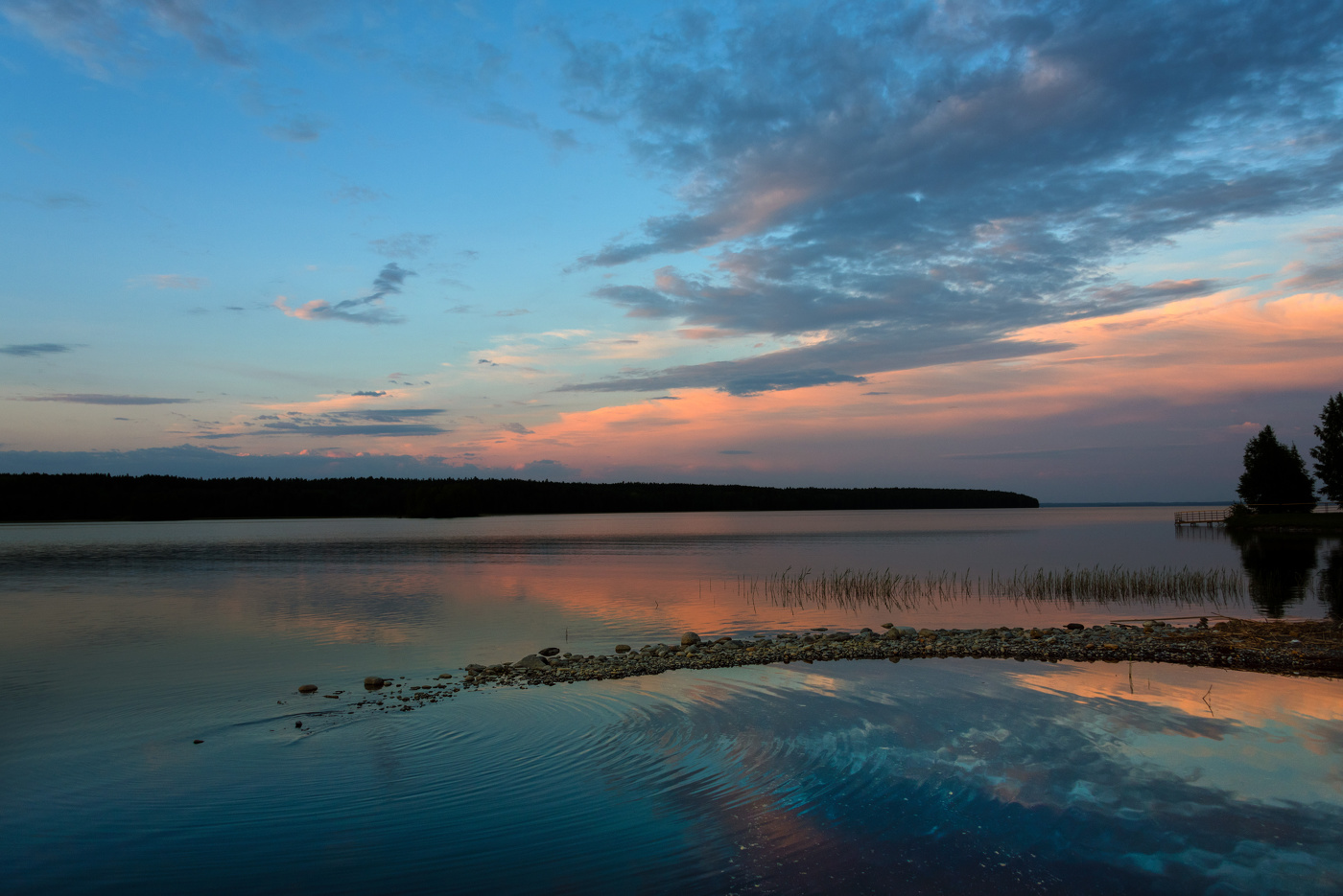 Белые ночи в Карелии.