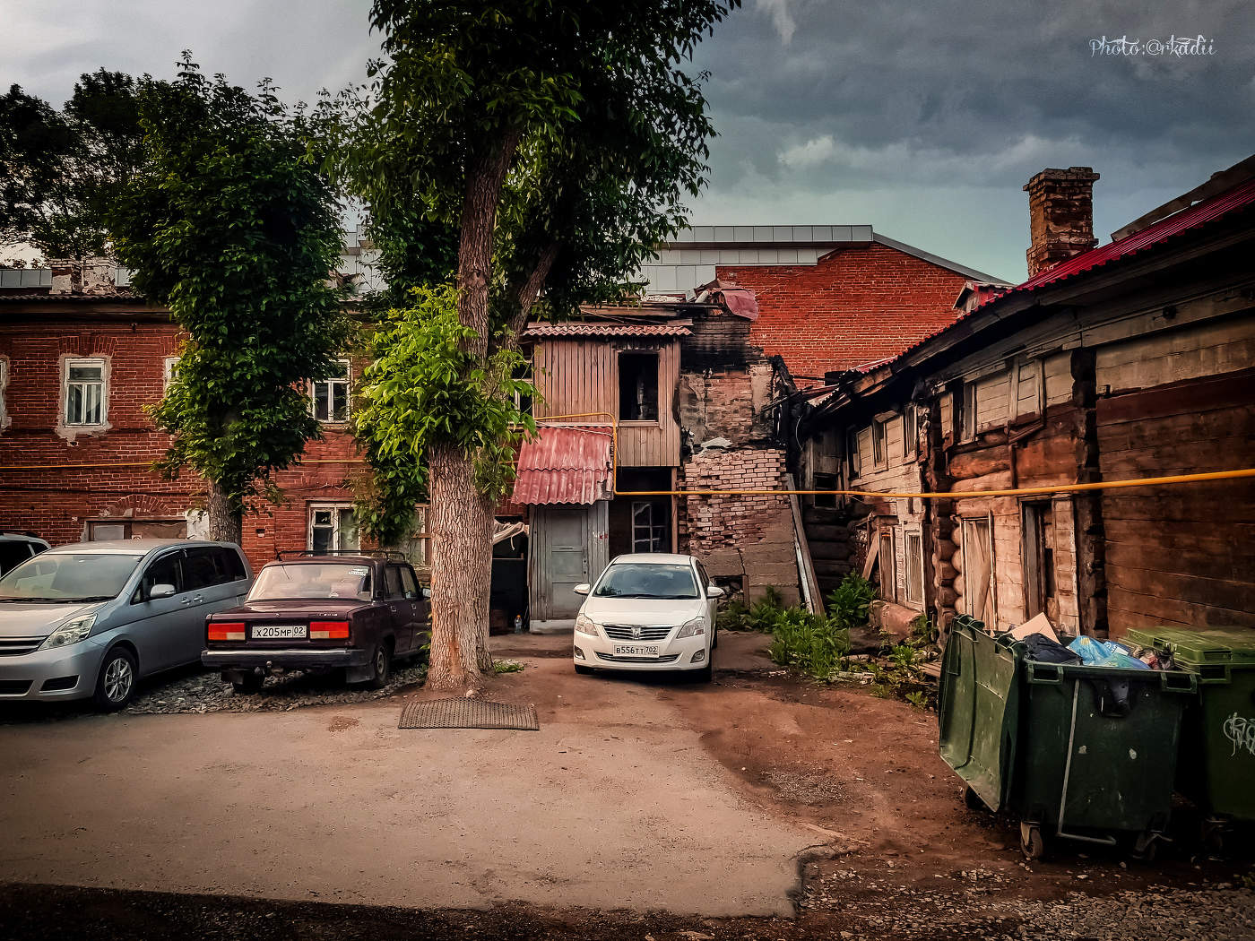 Наш дворик.