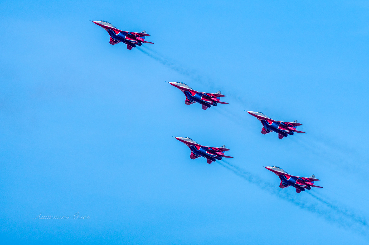 Пилотажная группа "Стрижи".