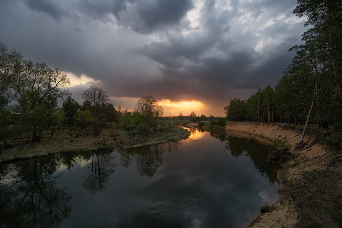 тревожный закат