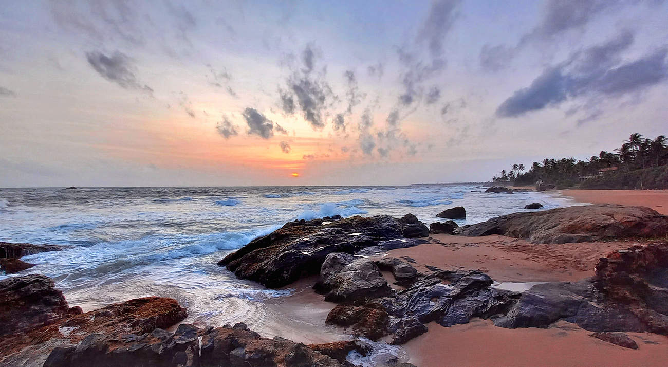 Вечерняя морская панорама