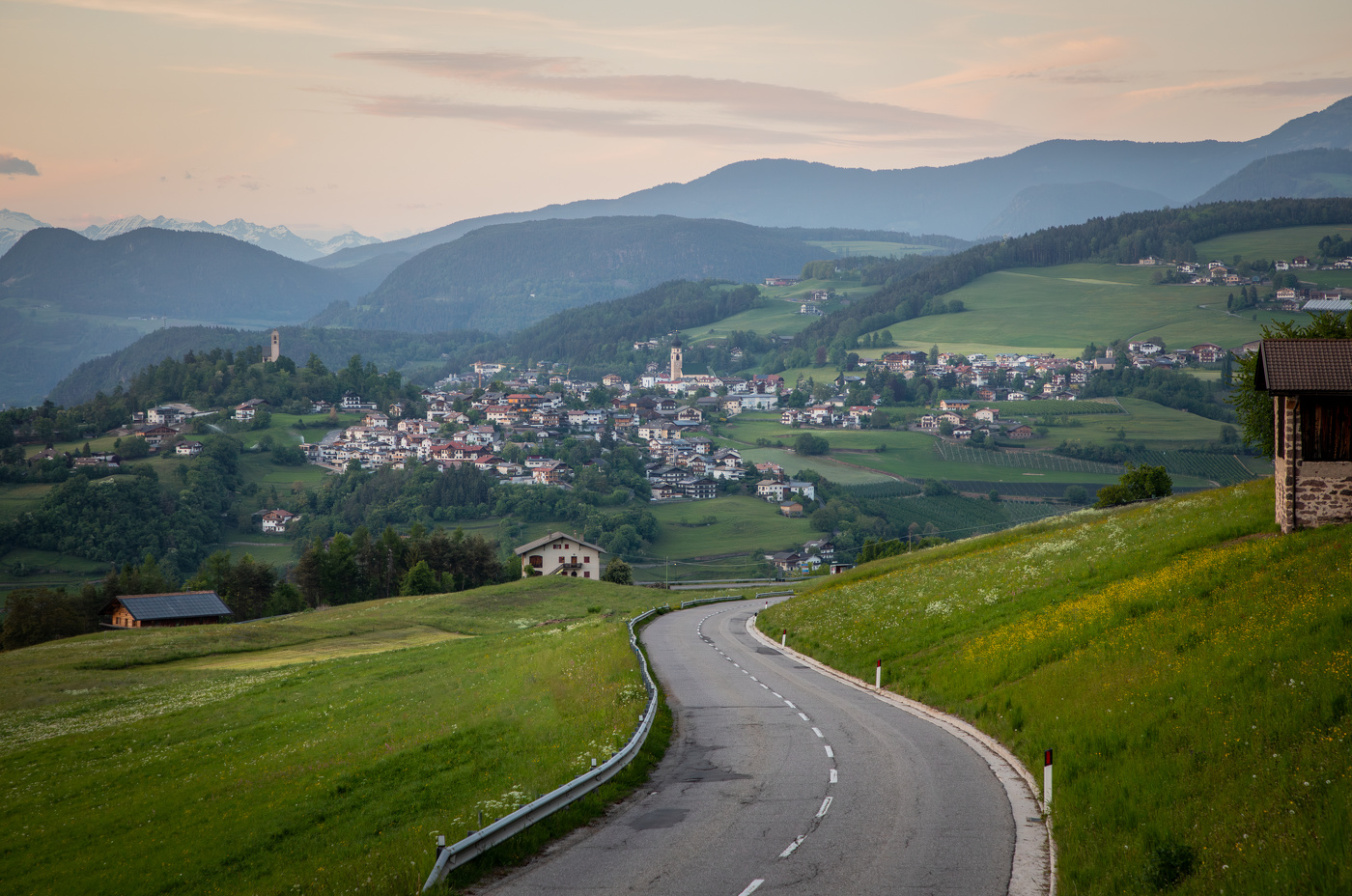 После заката...