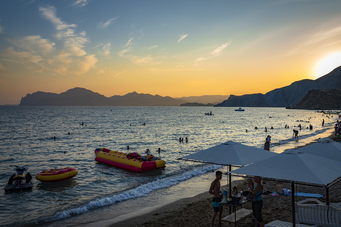 Вечерний пляж