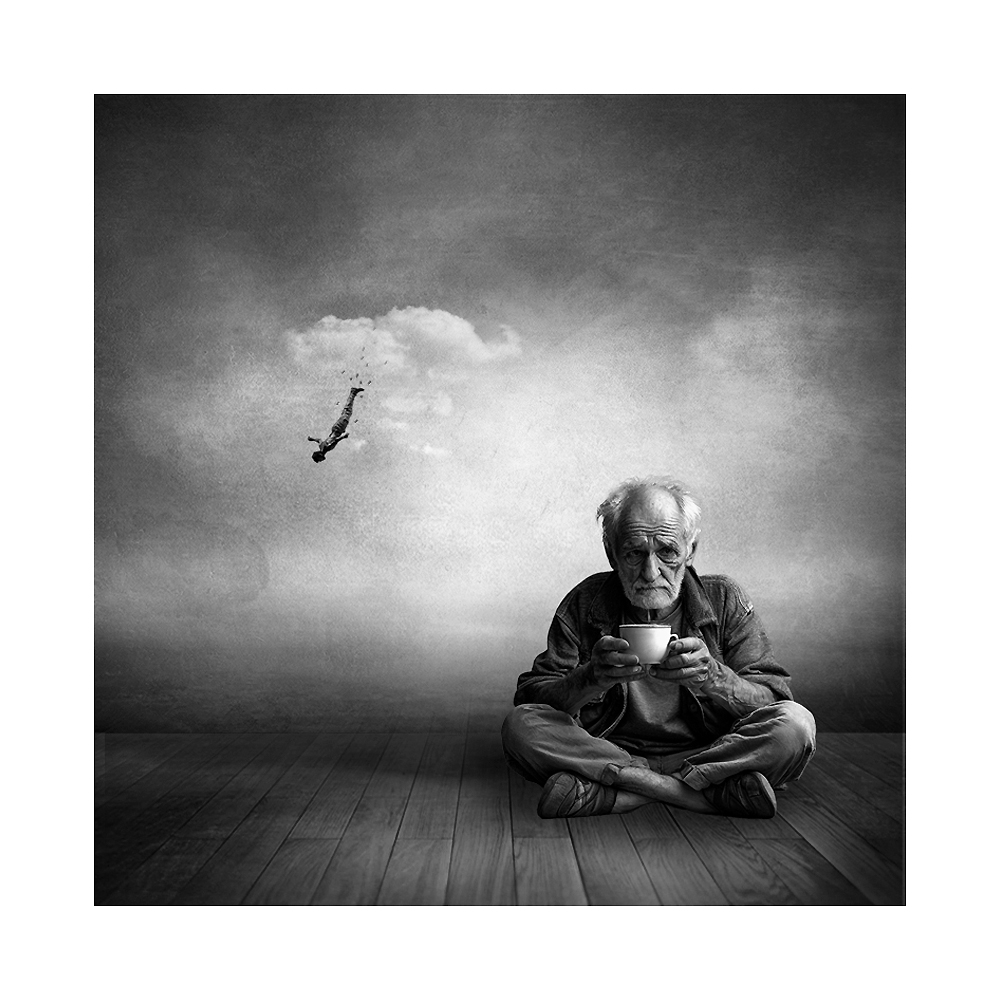 зря он от кофе отказался...