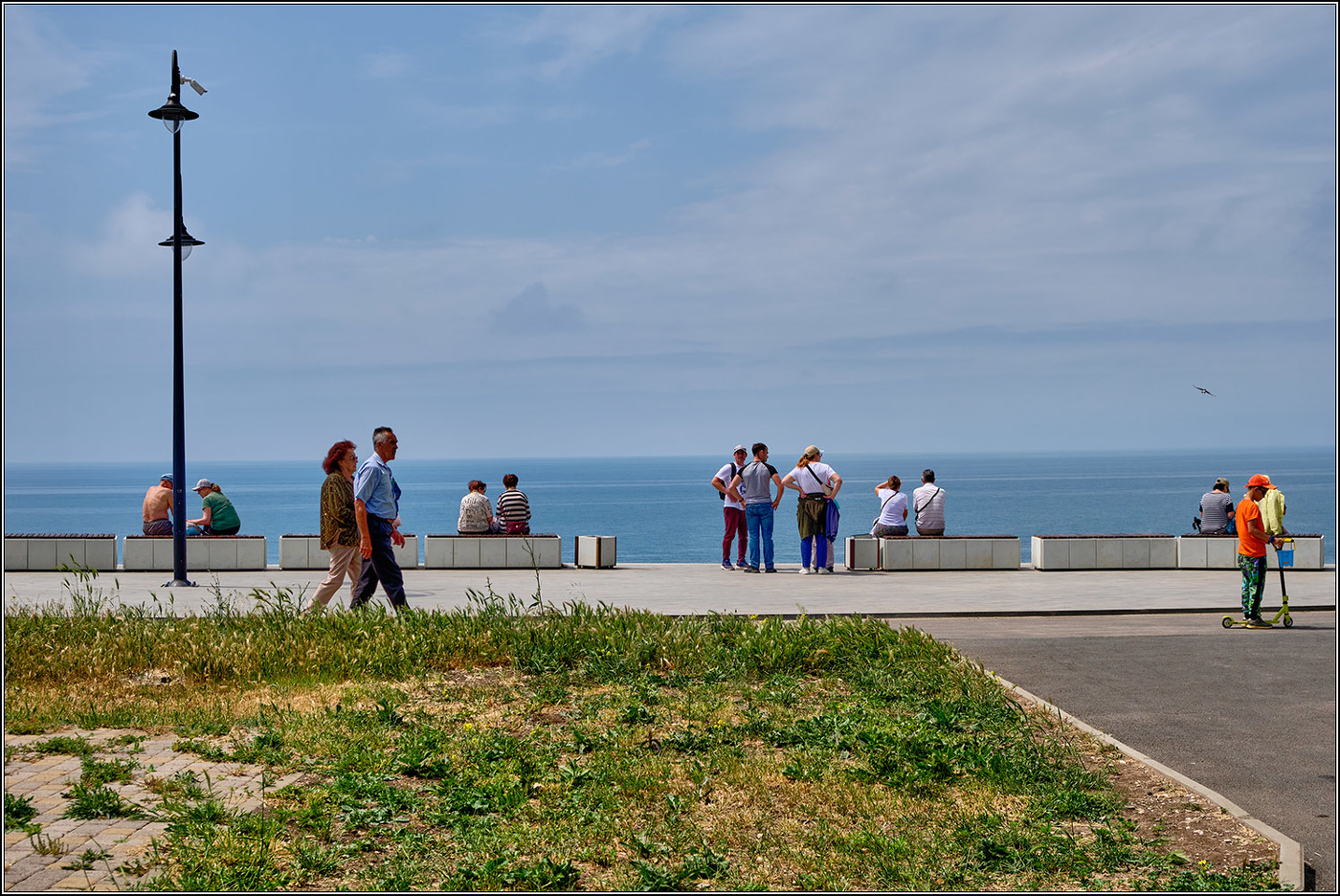 На набережной Анапы. Май.