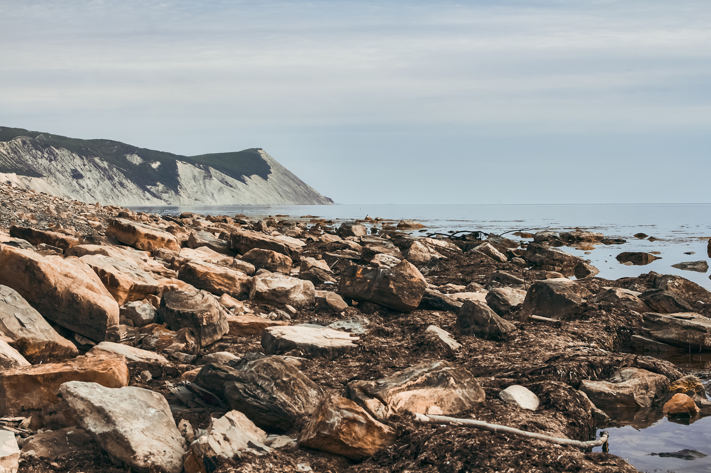 Когда отступает море ..