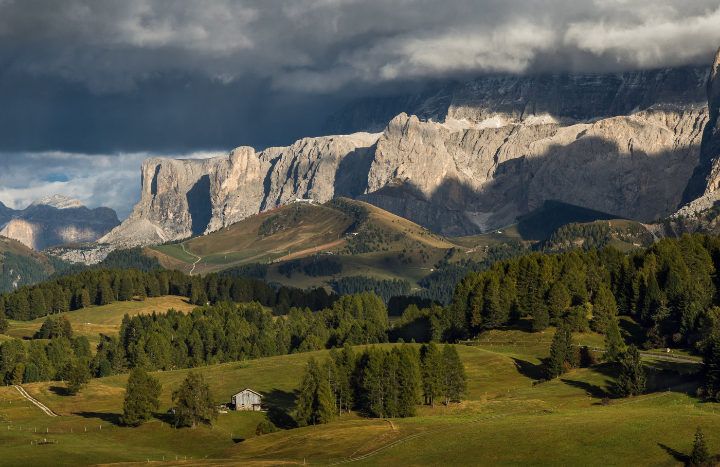 Тучи над горами