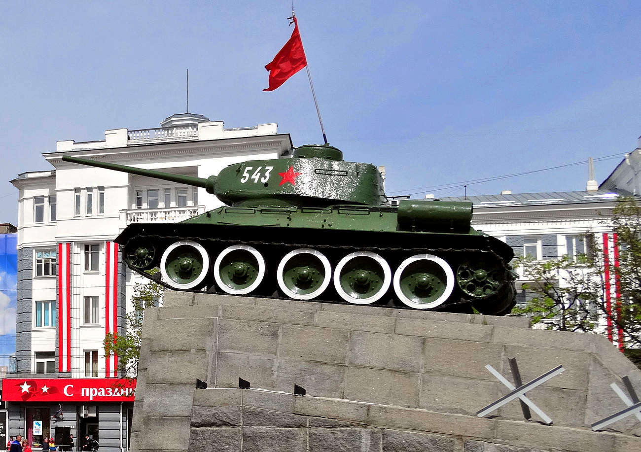 Т-34 танк Победы