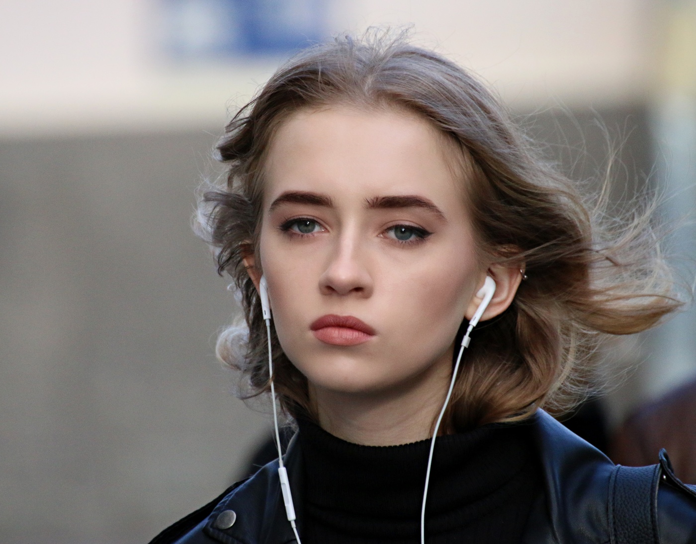 Уличный портрет