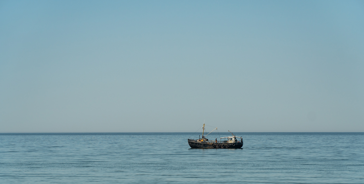 Лодка в Балтийском море