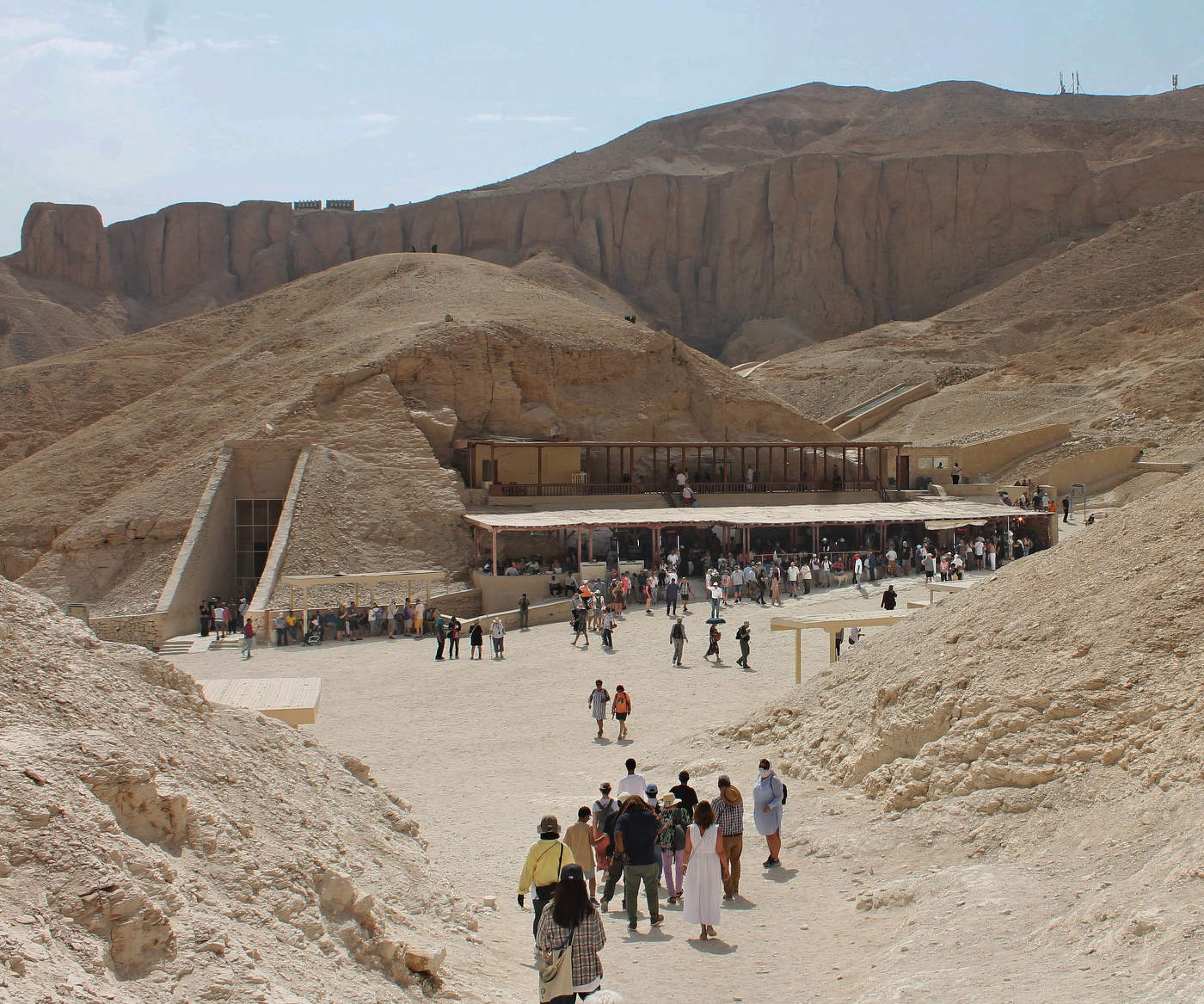 вход в гробницу египетских царей