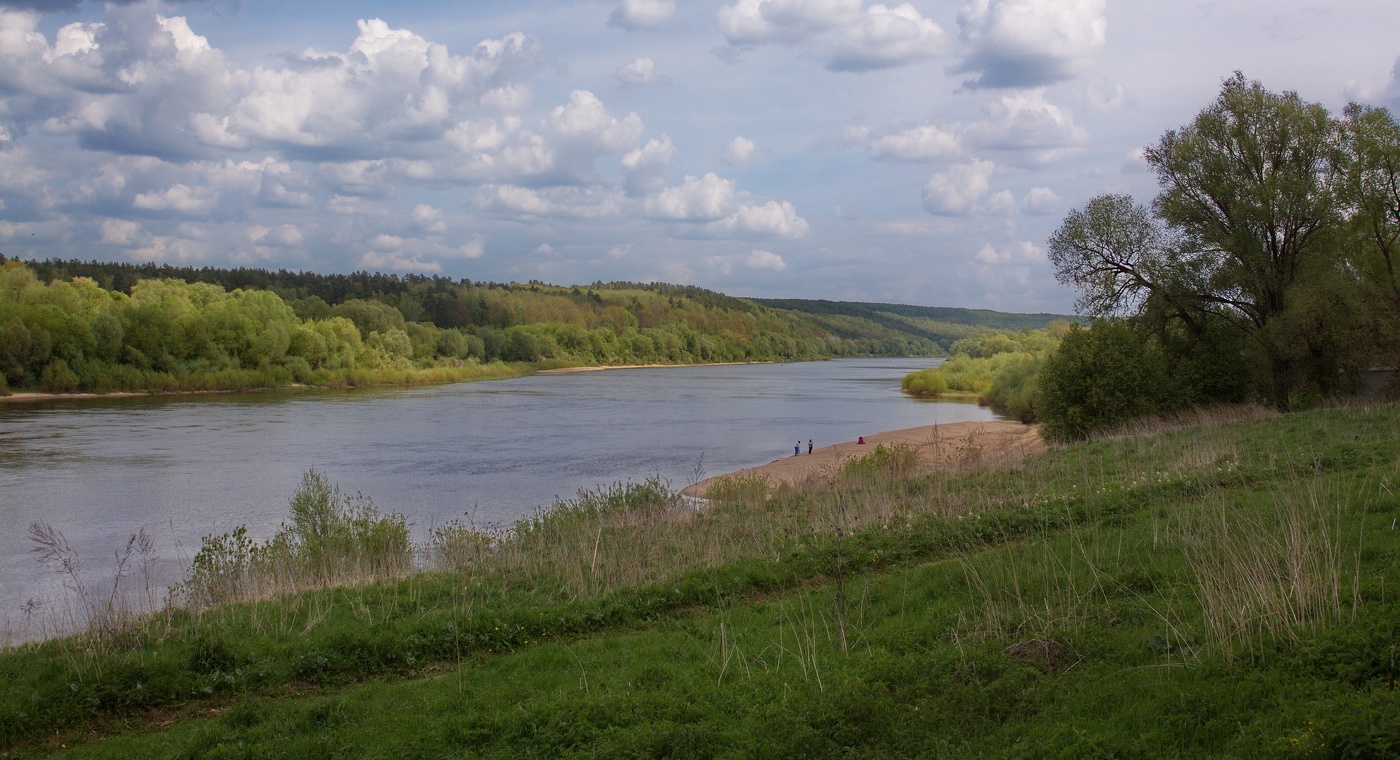 Майский полдень в Тарусе.