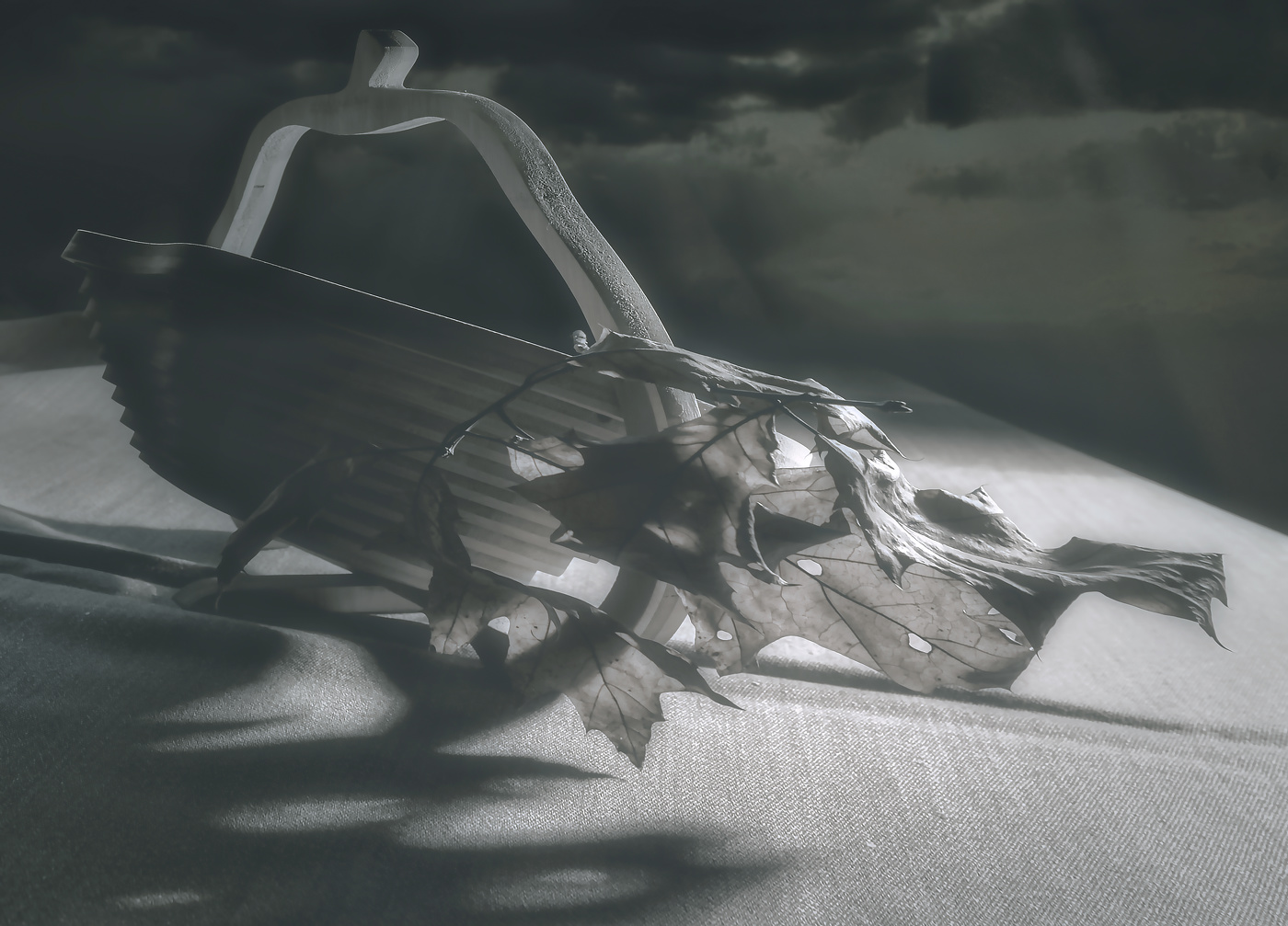 Деревянная ваза.