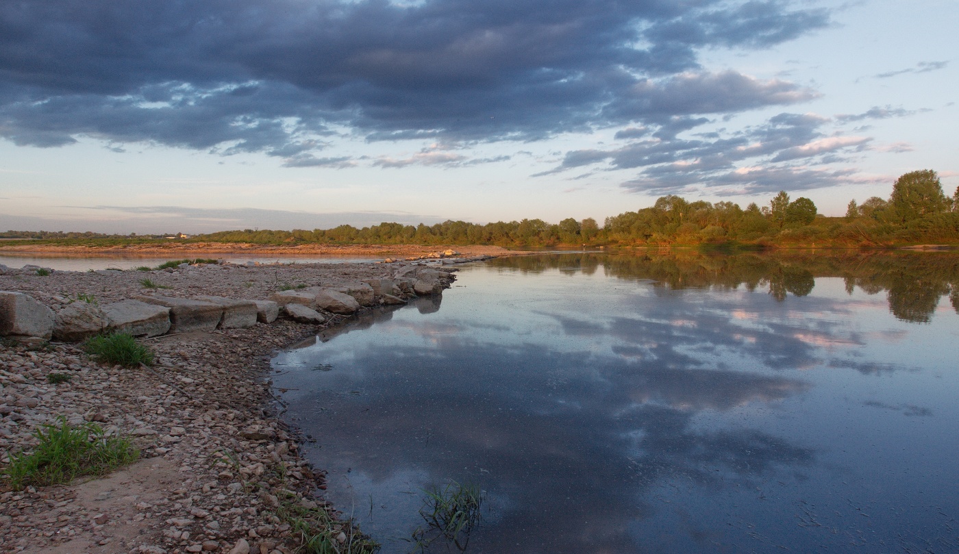 Вечерний сюжет с Оки.
