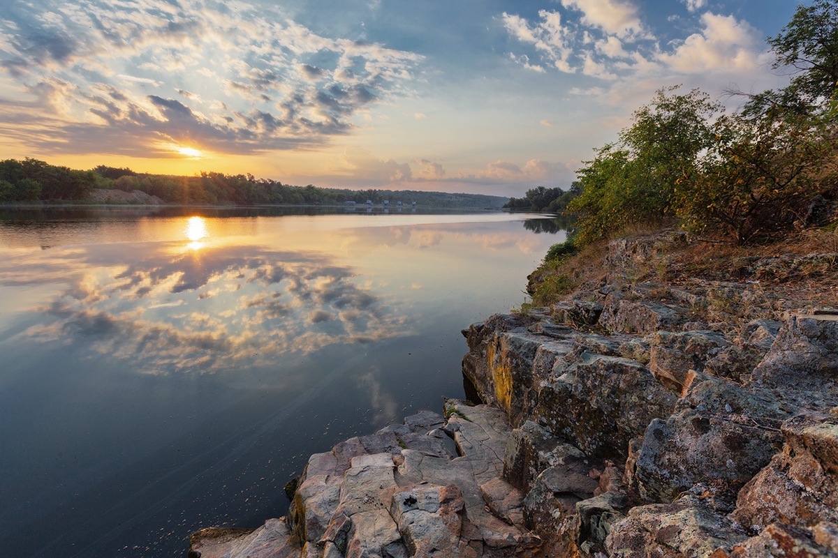 Утро у шлюза