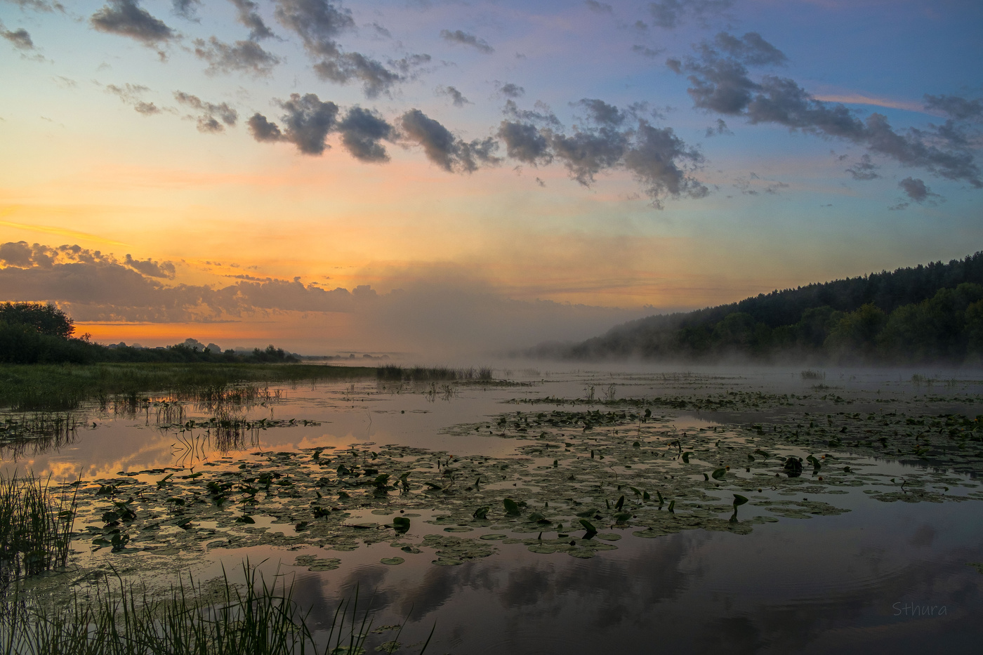 Летний рассвет.