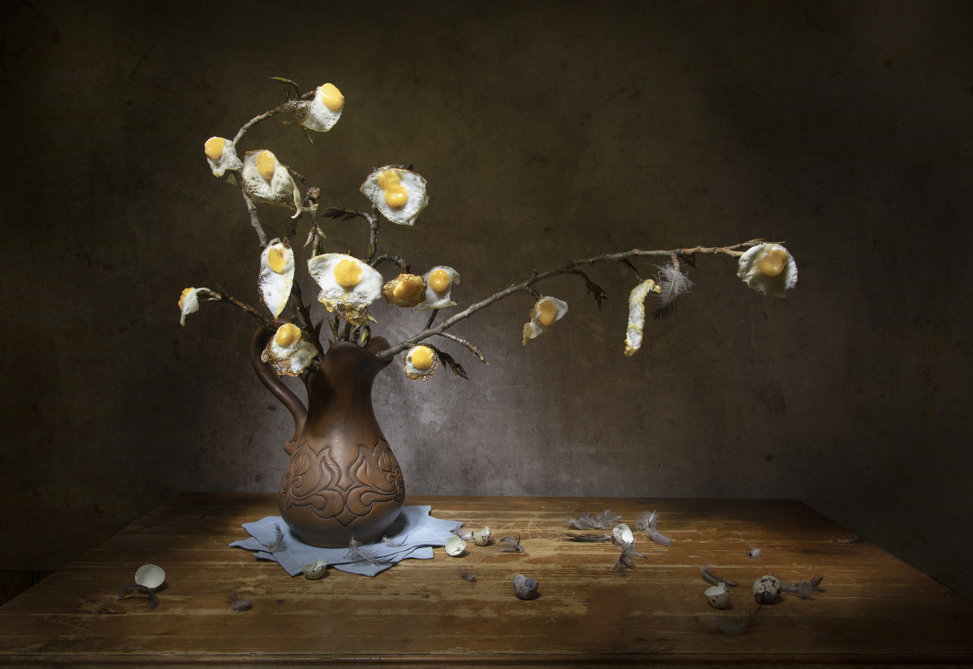 На завтрак)