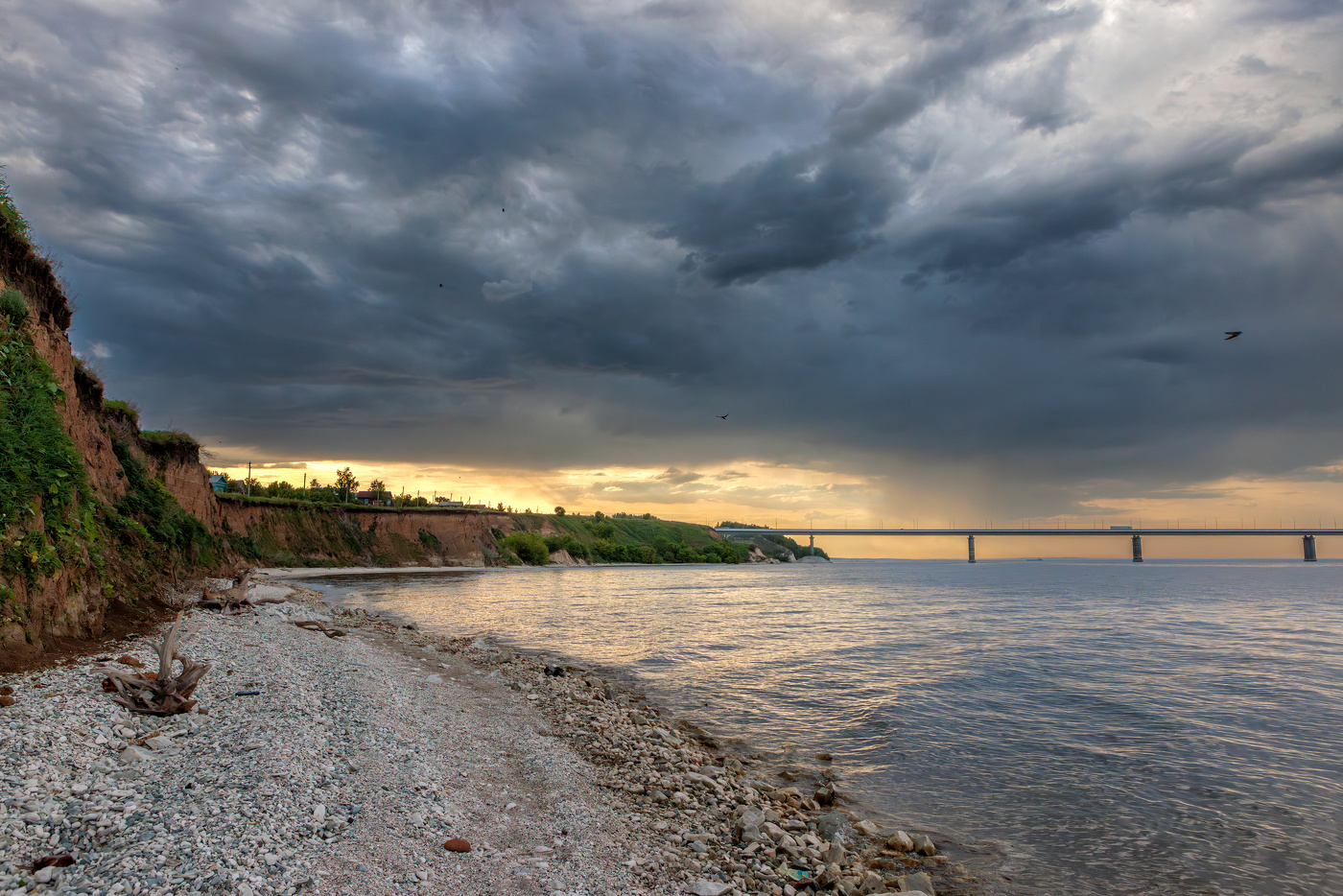 После грозы.