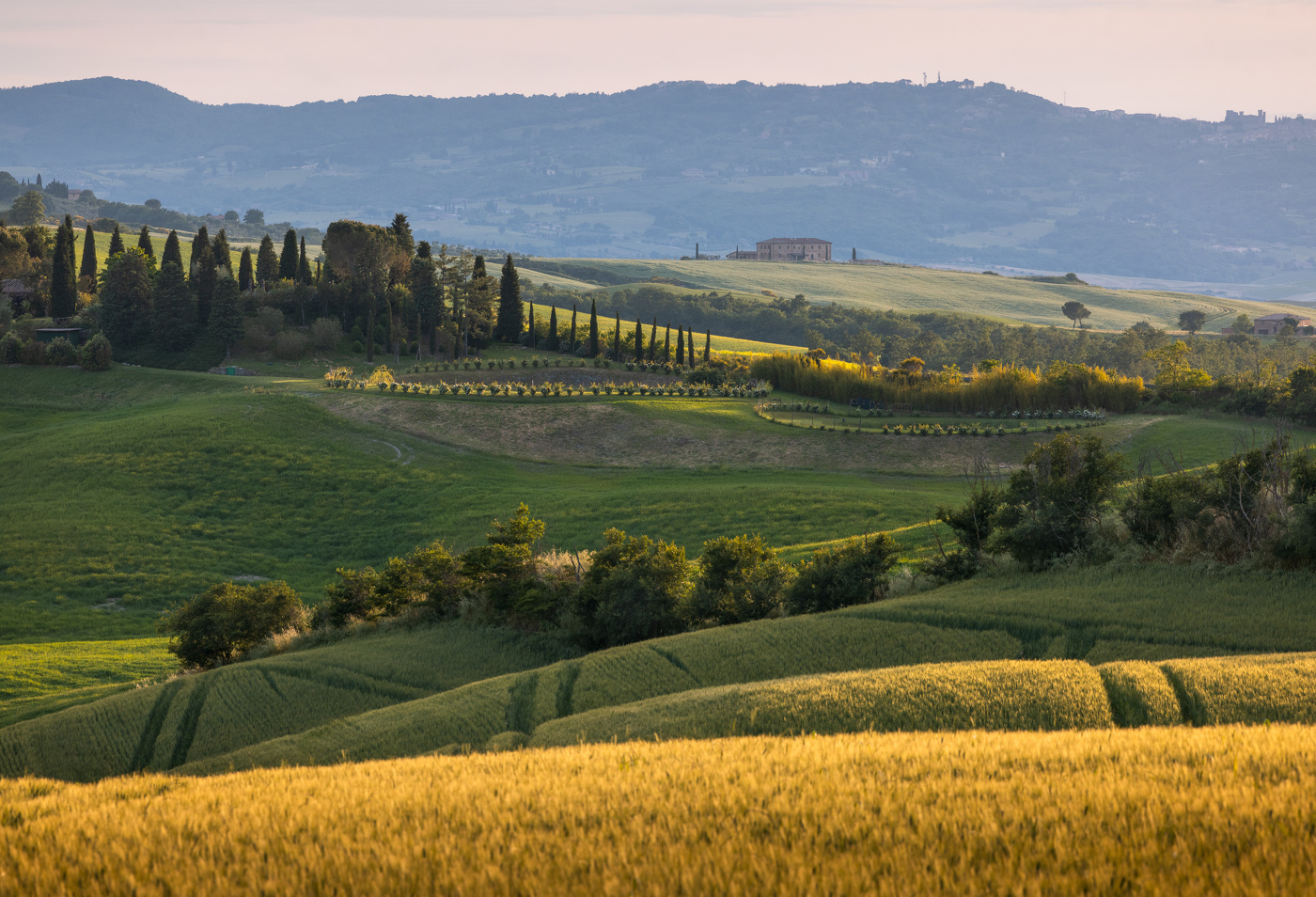 Среди холмов...