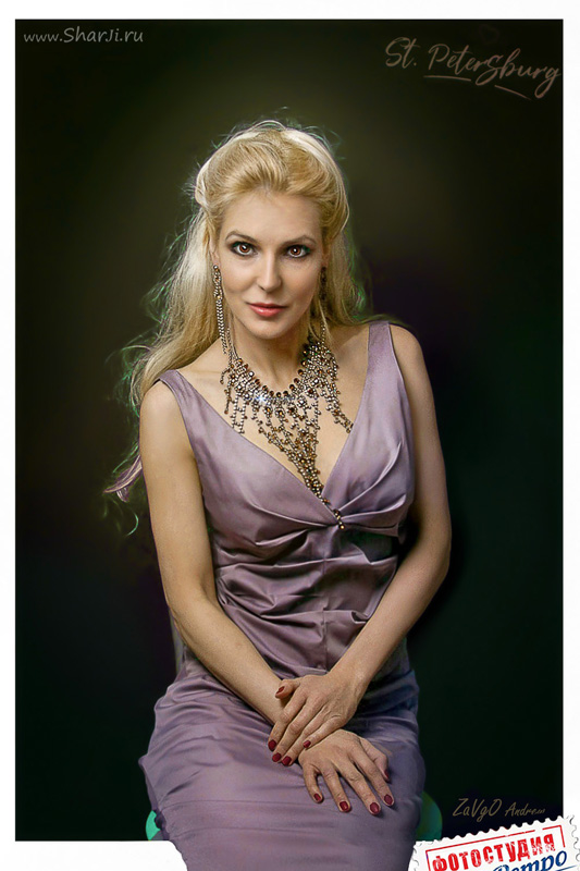 Мария. Арт портрет в низком ключе