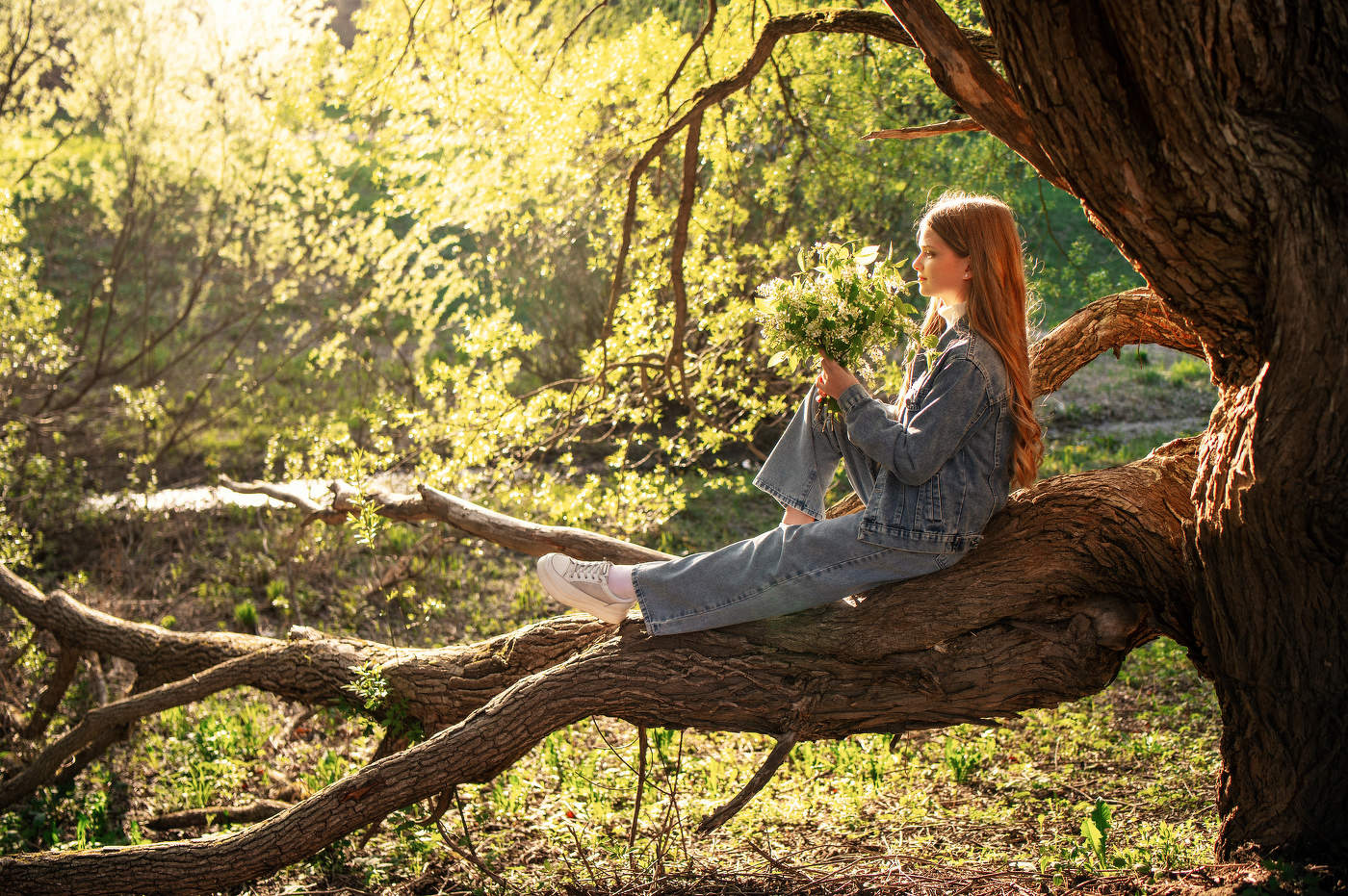 Ульяна на ветке