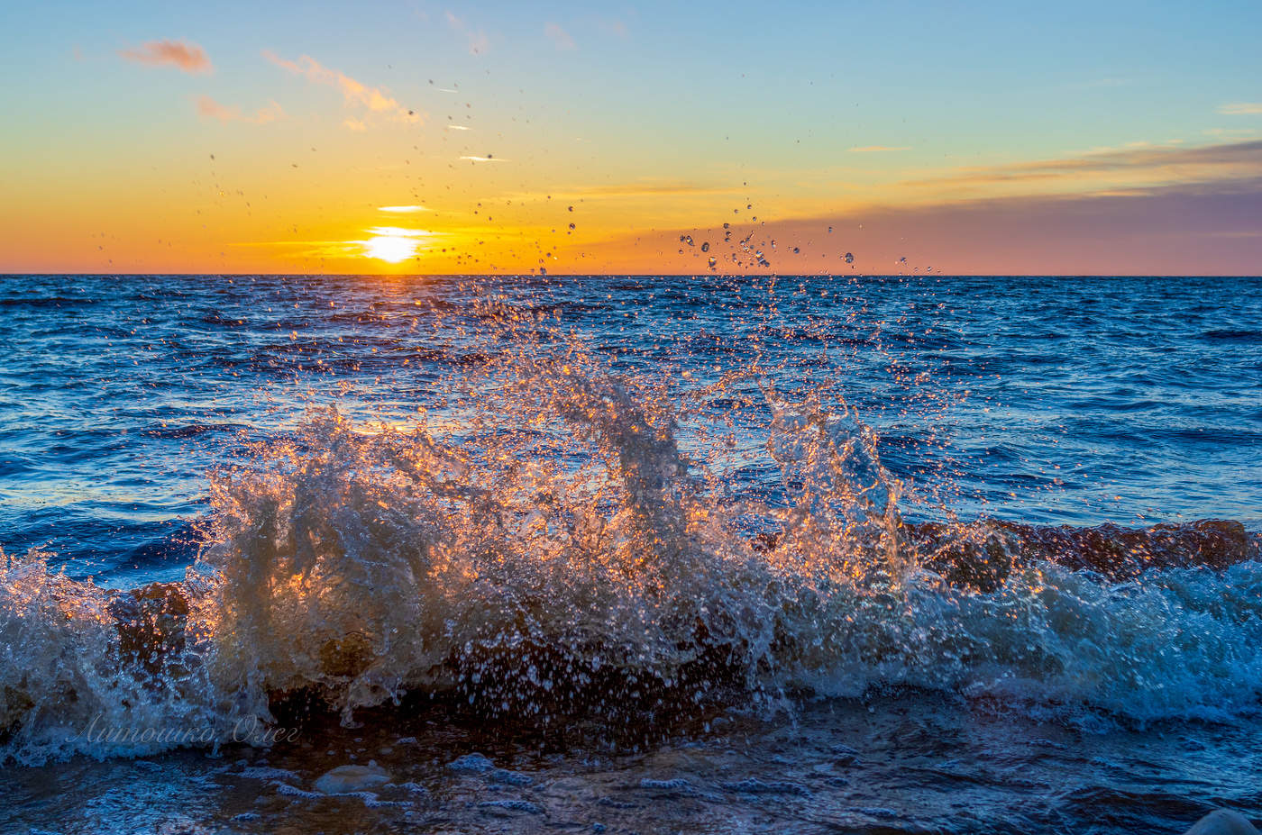 Финский залив в декабре.